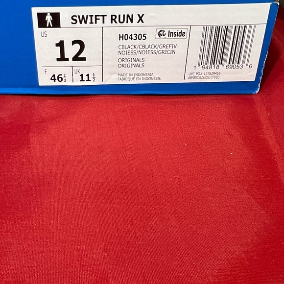ADIDAS SWIFT RUN X MENS SHOES - Picture 5 of 6